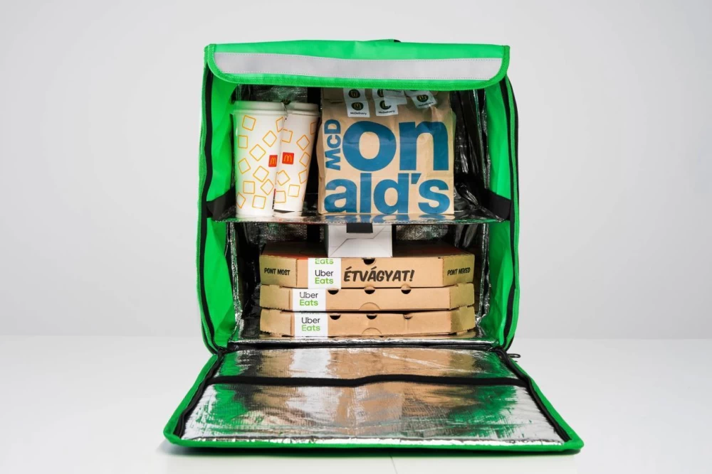 Uber Eats Bolsa de Entrega Telescópica