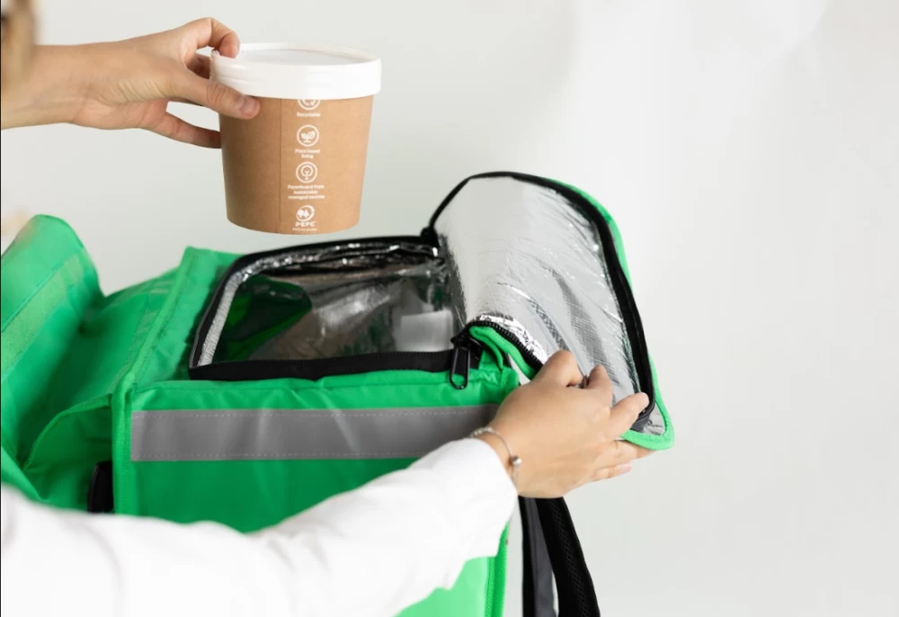 Uber Eats Bolsa de Entrega Telescópica